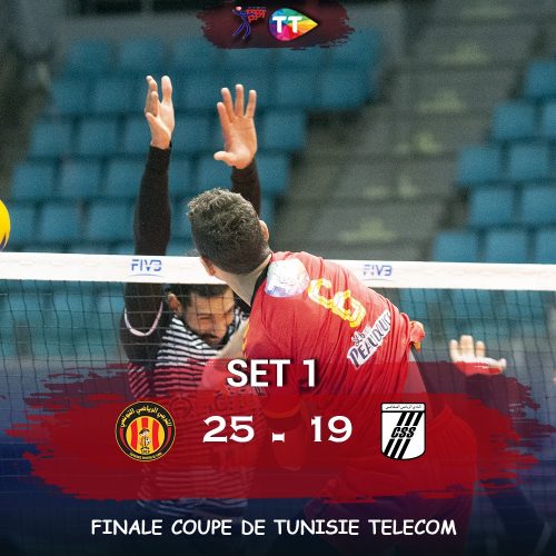 Début Match Super Coupe De Tunisie Telecom EST 25 vs 19 CSS