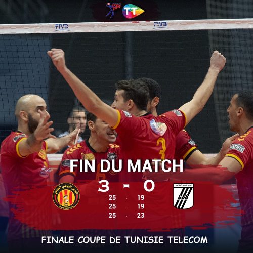 Début Match Super Coupe De Tunisie Telecom EST 3 vs 0 CSS