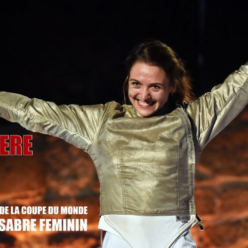 1er de la coupe du monde sabre feminin