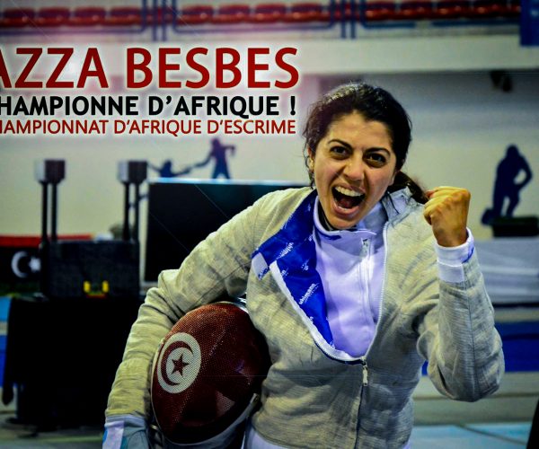 azza besbes champions d'afrique championat d'afrique d'escrime