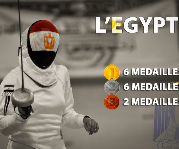 l'egypte champions d'afrique championat d'afrique d'escrime