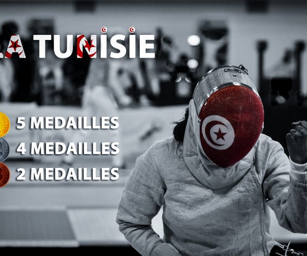 tunisie les medailles d'escrime
